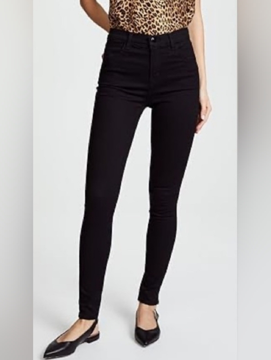 J Brand Denim - J Brand María Hihg Rise Skinny Jeans Black Size 30